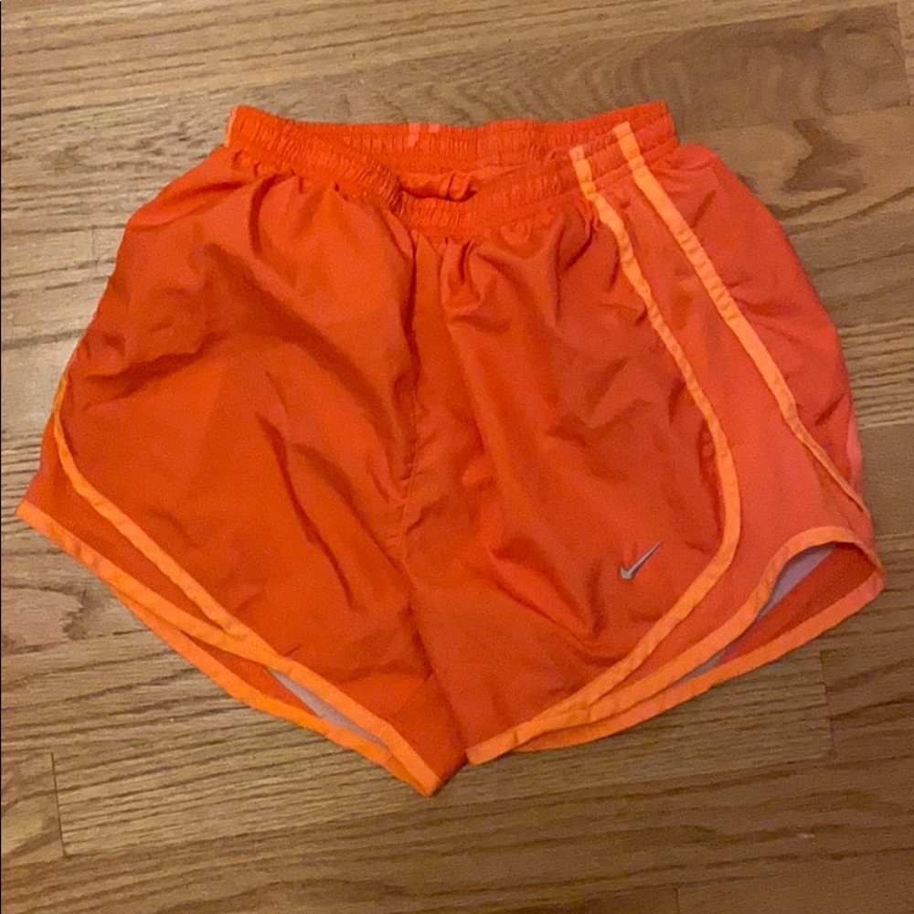 XS orange Nike shorts